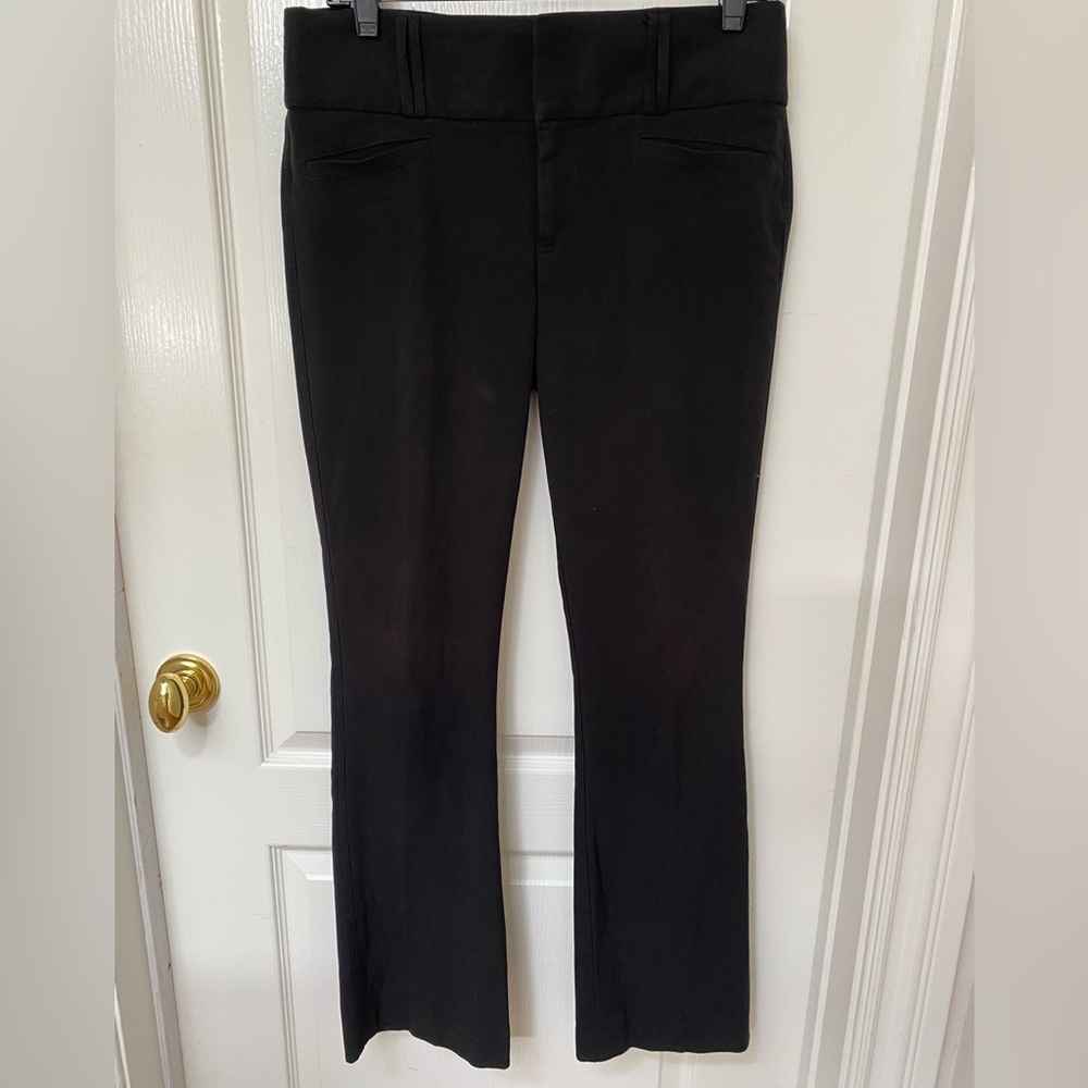 XOXO Black Boot-Cut Dress Pants